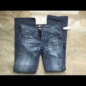 7 For All Mankind Stitched Back Pocket Jeans - NWT